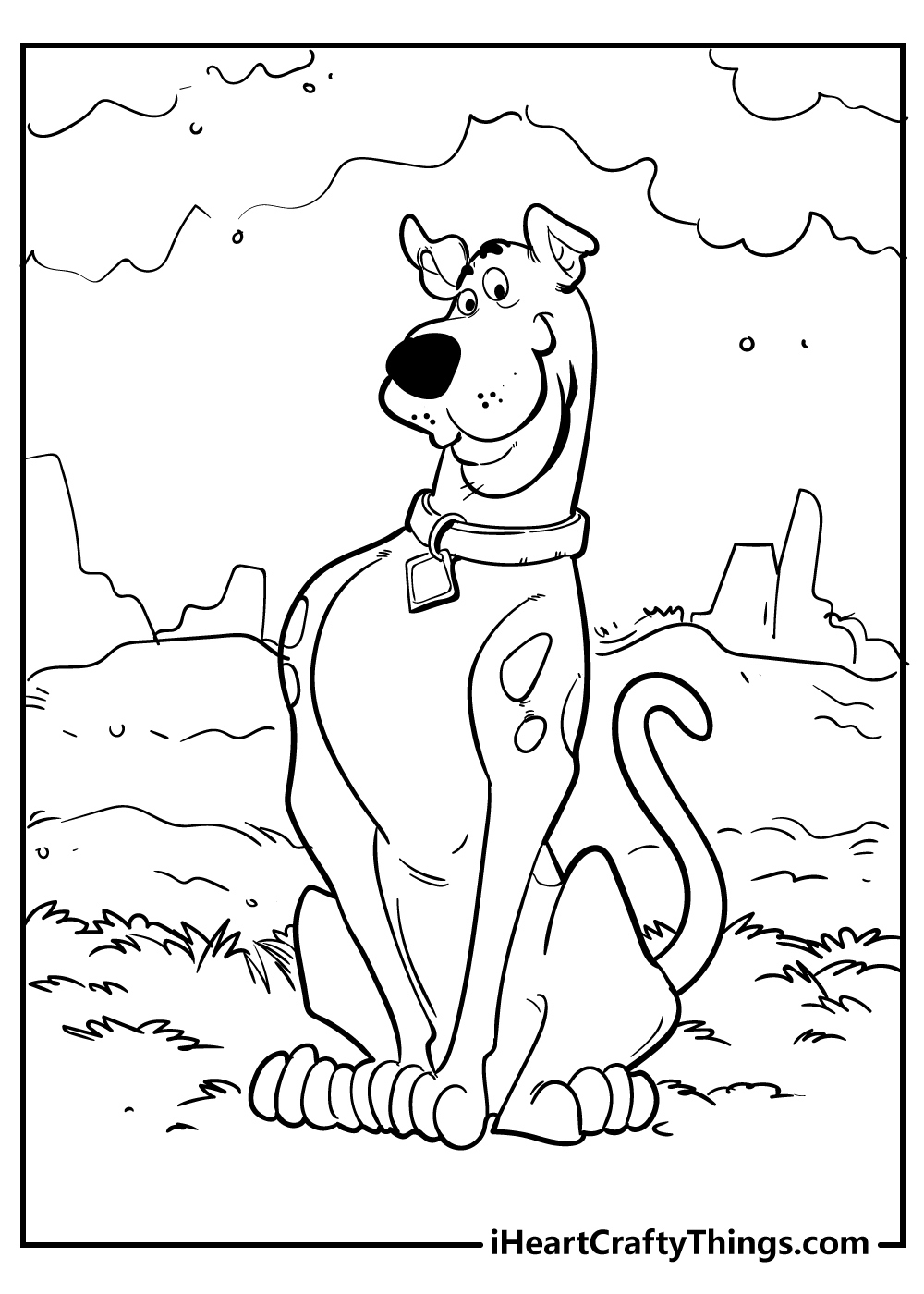 Scooby Doo Coloring Pages (100% Free Printables) for Free Printable Coloring Pages Scooby Doo