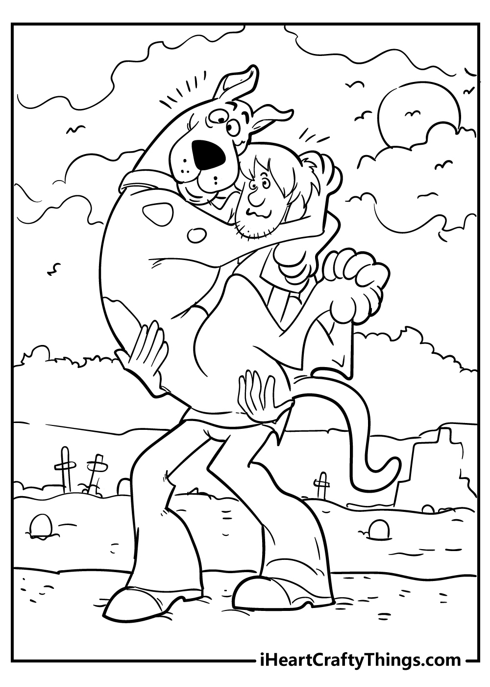 Scooby Doo Coloring Pages (100% Free Printables) with regard to Free Printable Coloring Pages Scooby Doo