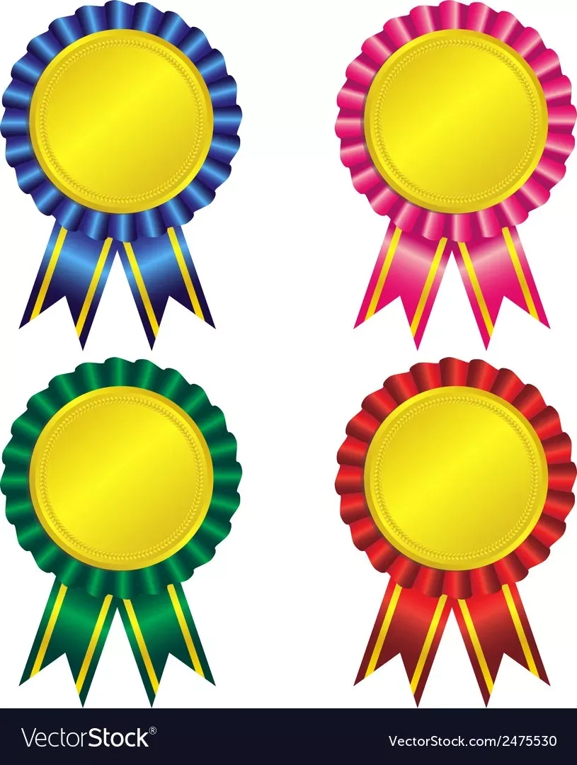 Set Of Award Ribbon Vector Image | Award Ribbon, Award Ribbons intended for Free Printable Ribbons