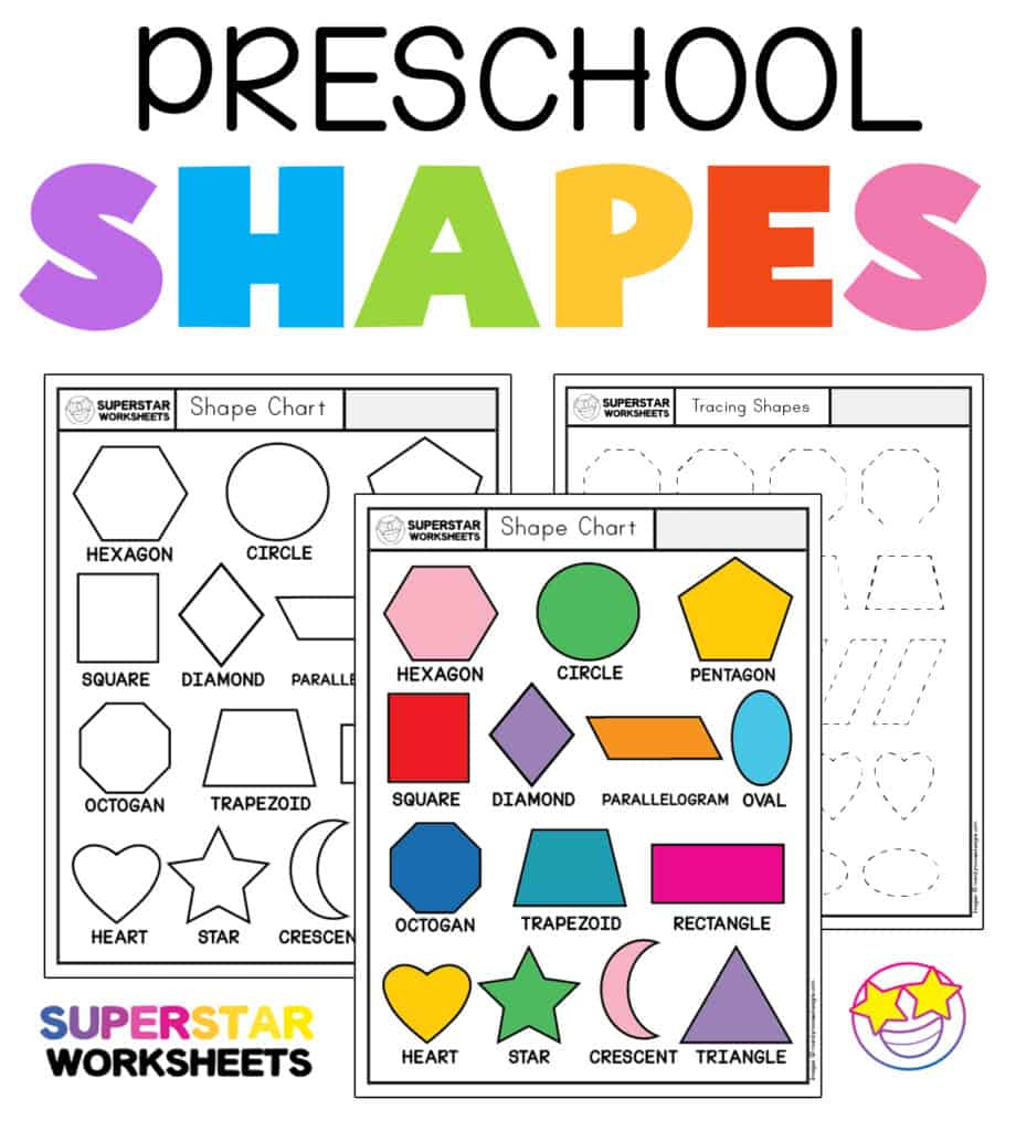 Shape Worksheets - Superstar Worksheets intended for Shapes Worksheets Printable Free