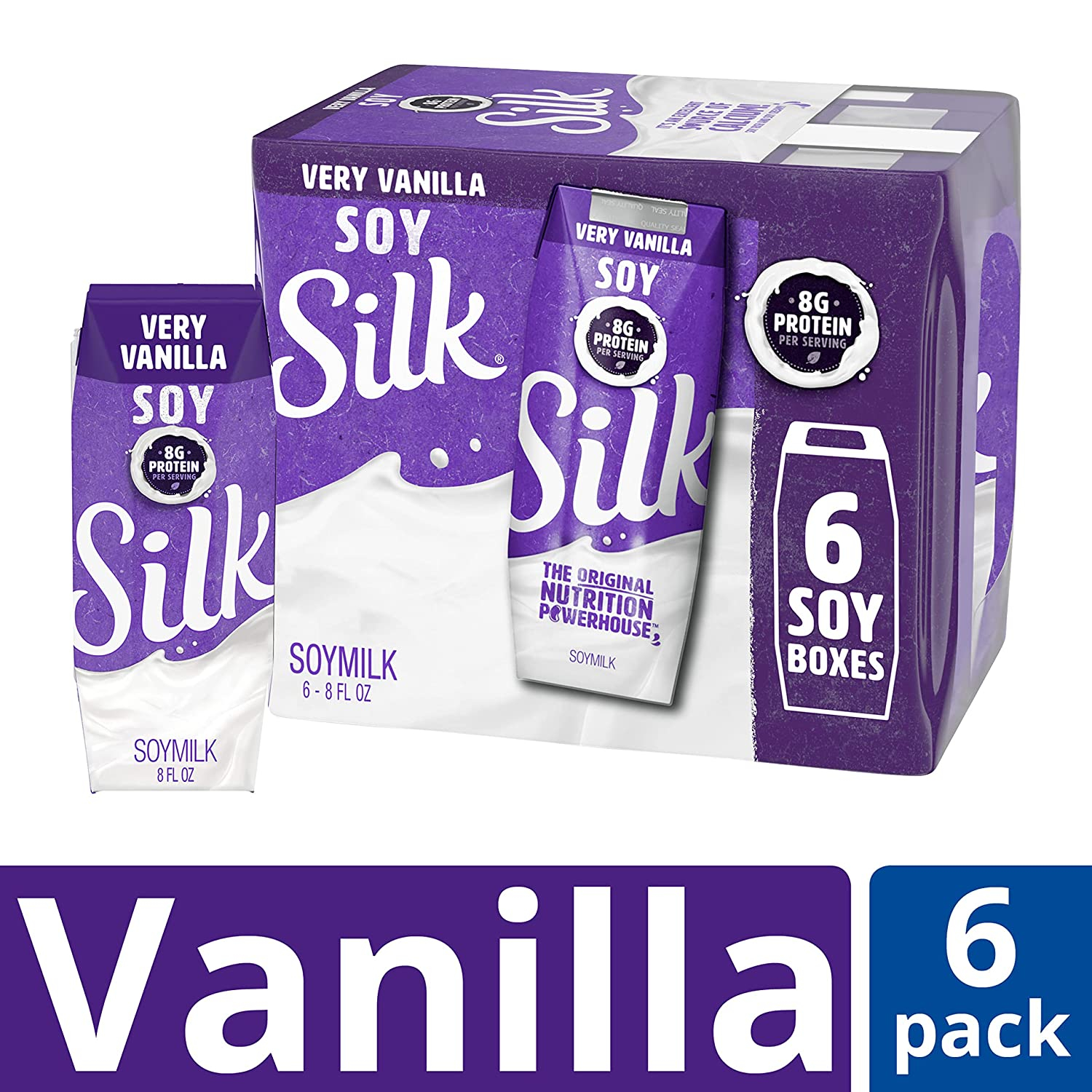 Shelf-Stable Soy Milk Singles, Very Vanilla, Dairy-Free, Vegan, Non-Gmo Project throughout Free Printable Silk Soy Milk Coupons