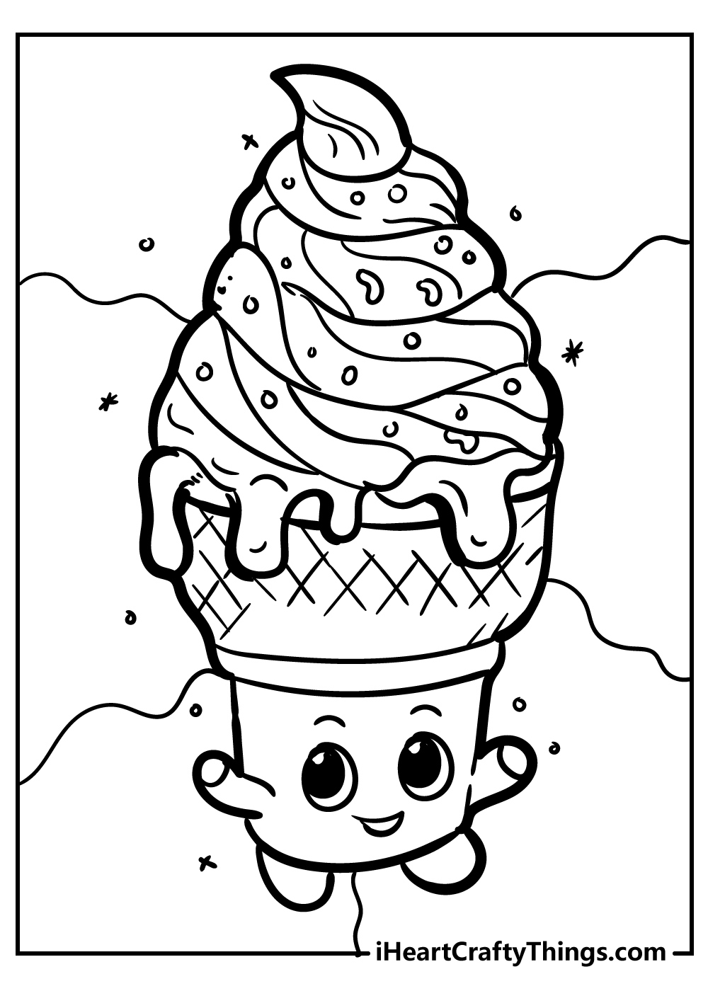 Shopkins Coloring Pages (100% Free Printables) intended for Shopkins Coloring Pages Printable Free