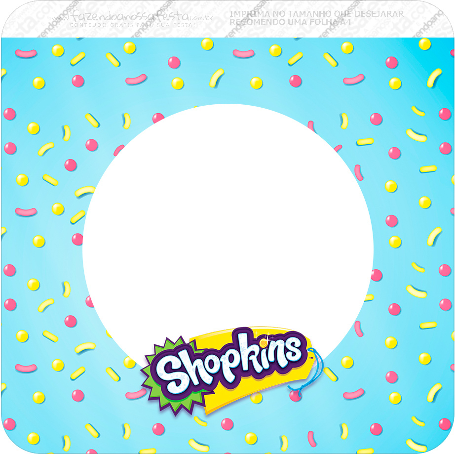 Shopkins: Free Party Printables. - Oh My Fiesta! In English intended for Shopkins Banner Printable Free