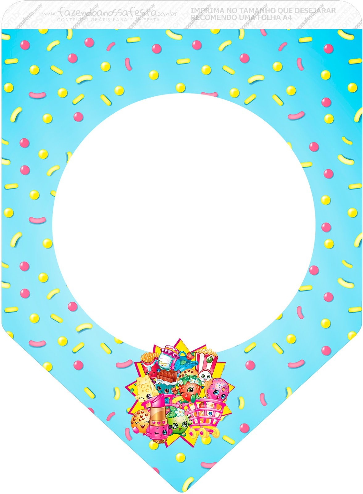 Shopkins: Free Party Printables. - Oh My Fiesta! In English with Shopkins Banner Printable Free