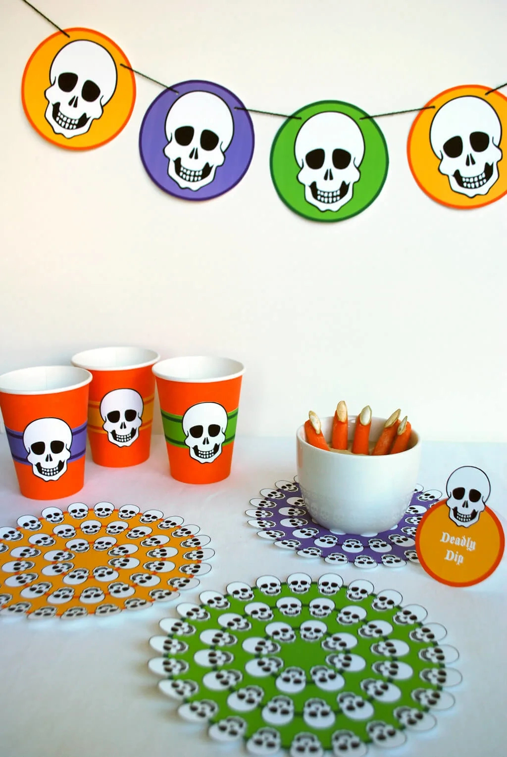 Skeleton Free Printable Halloween Party Decorations - Merriment Design throughout Free Printable Halloween Party Decorations
