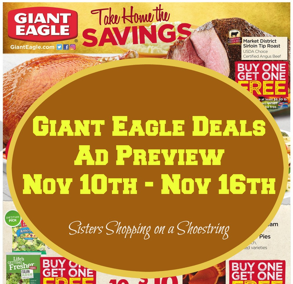 Sneak Peek! ~ Giant Eagle Deals Ad Preview November 10Th within Free Printable Giant Eagle Coupons