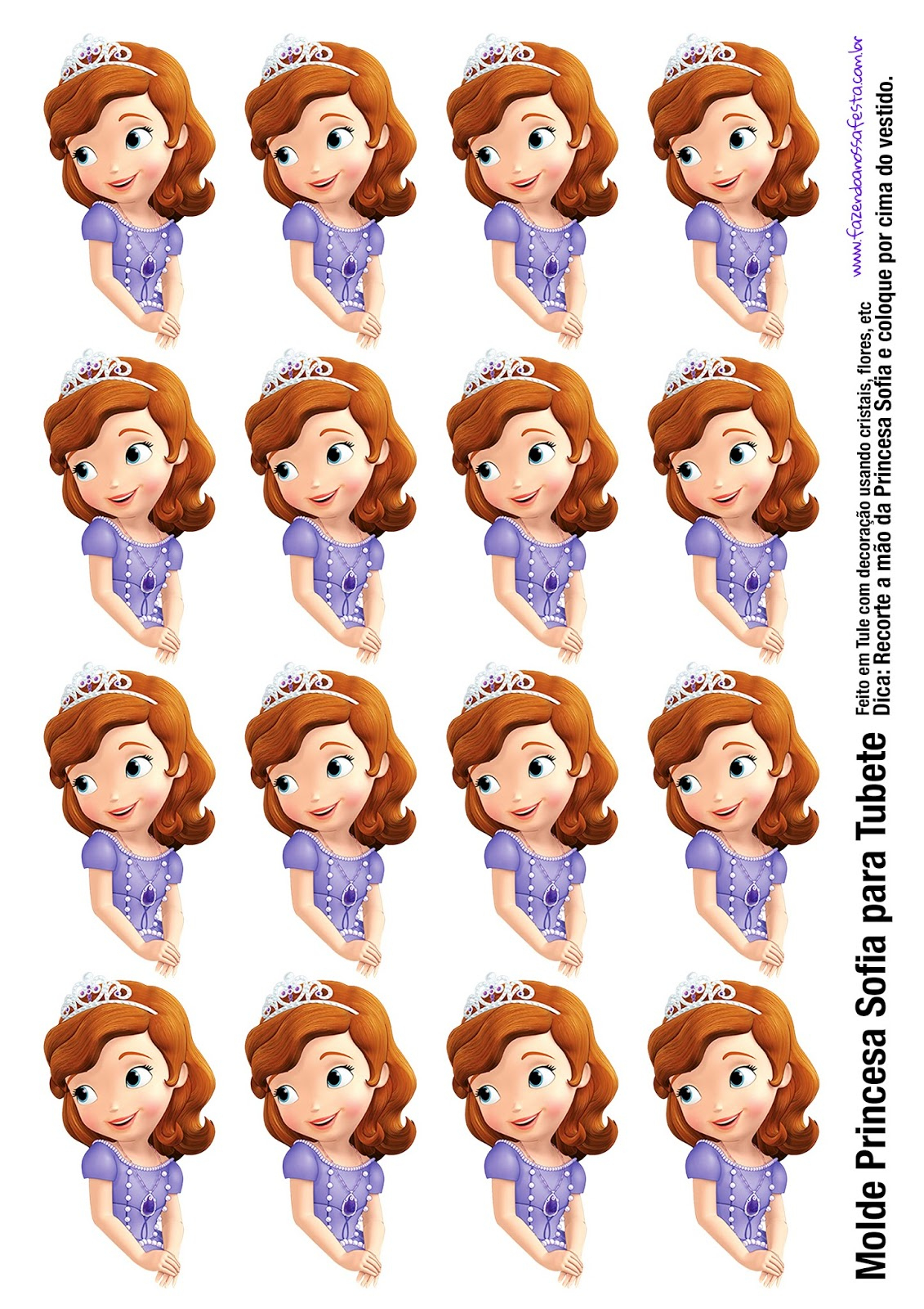 Sofia The First Free Printable Centerpieces. - Oh My Fiesta! In inside Free Printable Sofia Cupcake Toppers