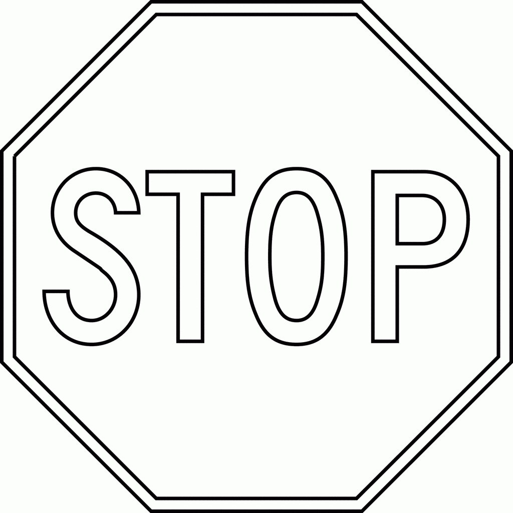 Song Stopper | Signs, Coloring Pages, Classroom Signs intended for Free Printable Stop Sign to Color