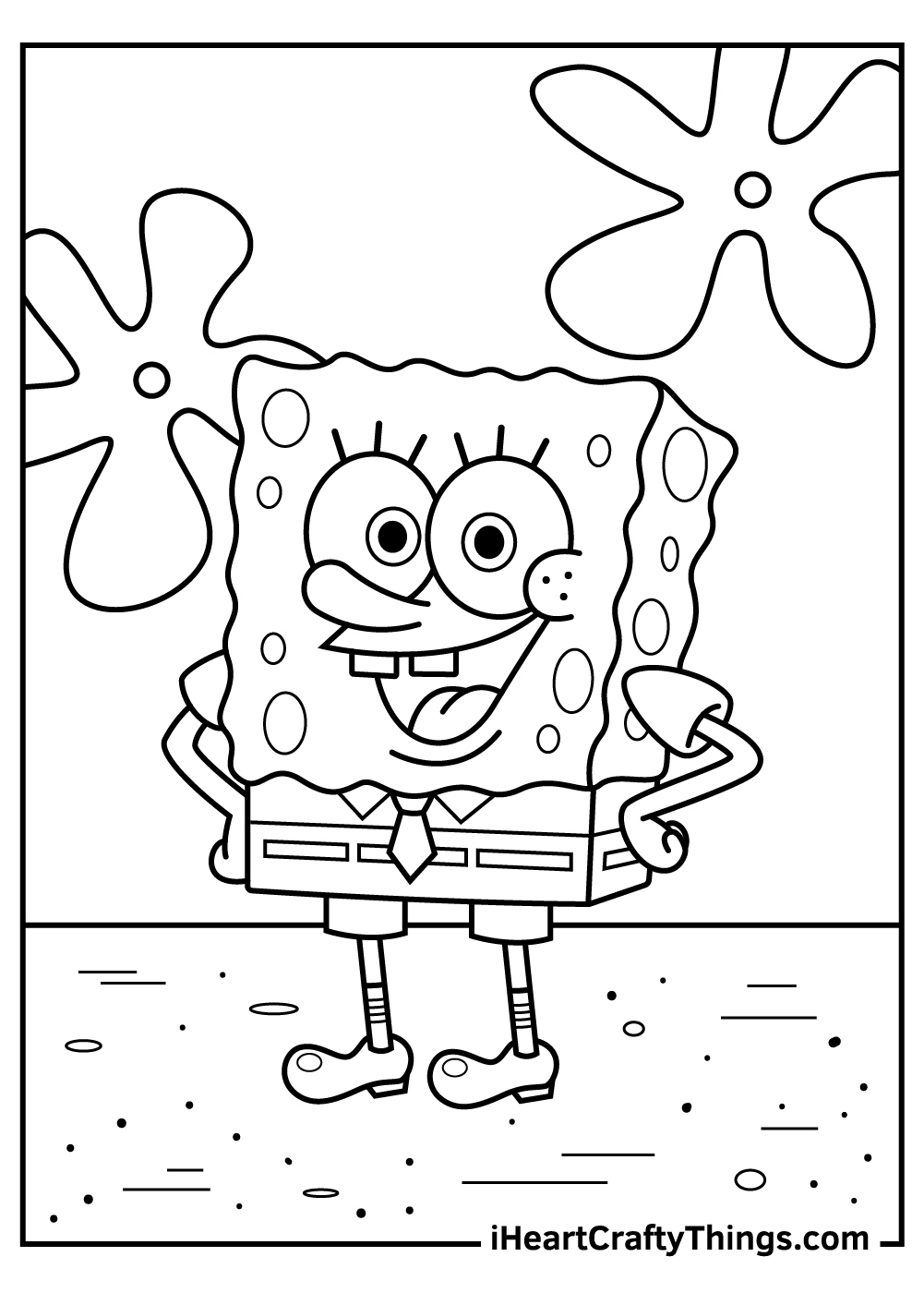 Spongebob Coloring Pages (100% Free Printables) in Spongebob Squarepants Coloring Pages Free Printable