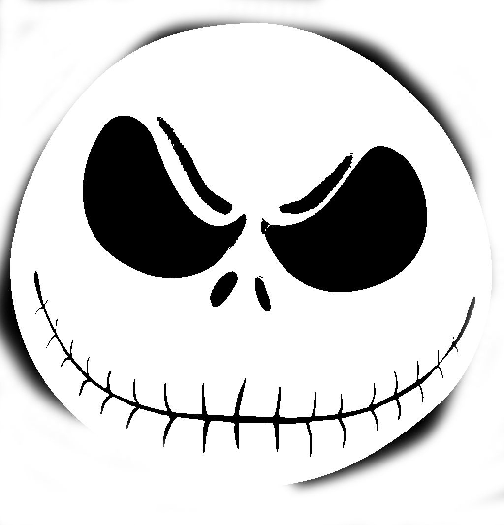 Spooky And Fun: Download Free Jack Skellington Pumpkin Carving for Jack Skellington Stencil Free Printable