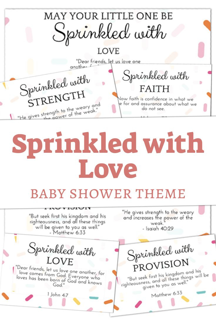 Sprinkled With Love Baby Shower Plus Free Printable | Sprinkle for Free Printable Baby Sprinkle Invitations