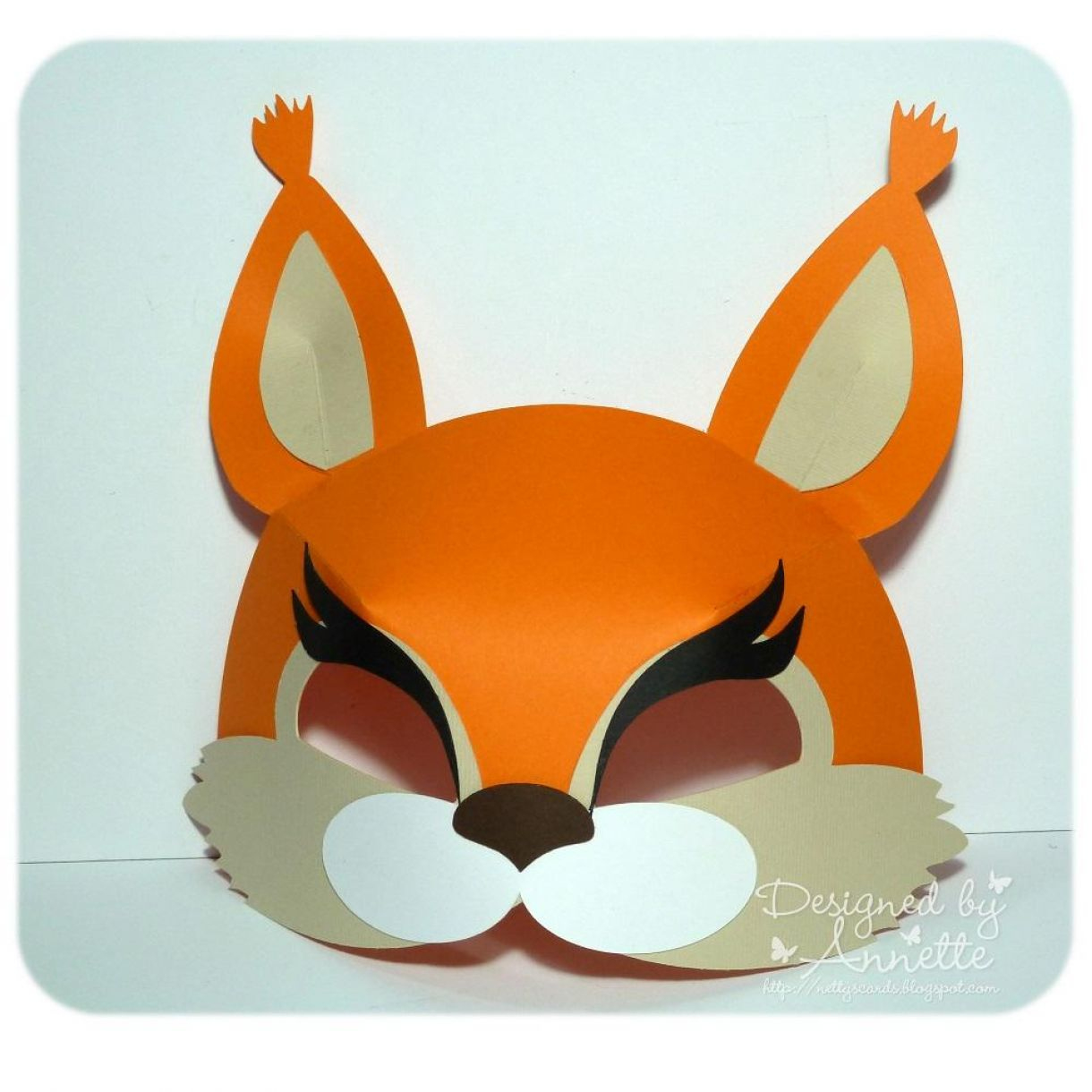 Squirrel Mask within Free Printable Chipmunk Mask