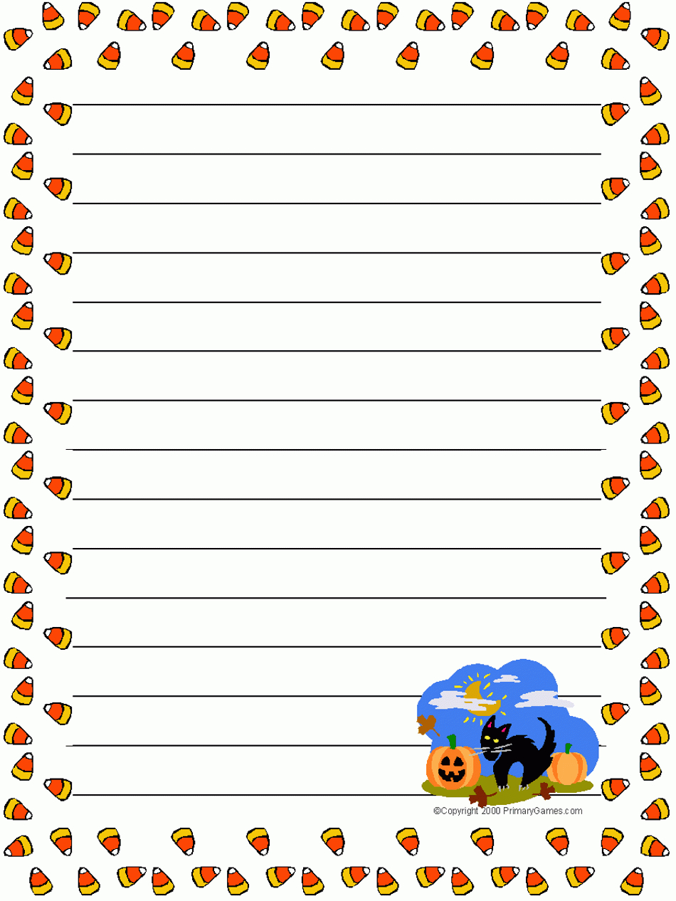 Stationery - Primarygames - Free Printable Worksheets inside Free Printable Halloween Stationery