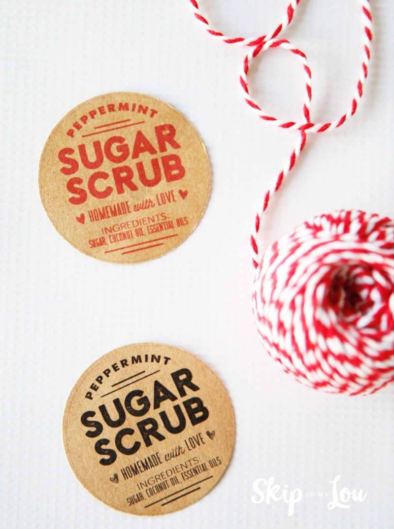 Sugar Scrub Recipe With Free Printable Labels | Skip To My Lou intended for Free Printable Sugar Scrub Labels