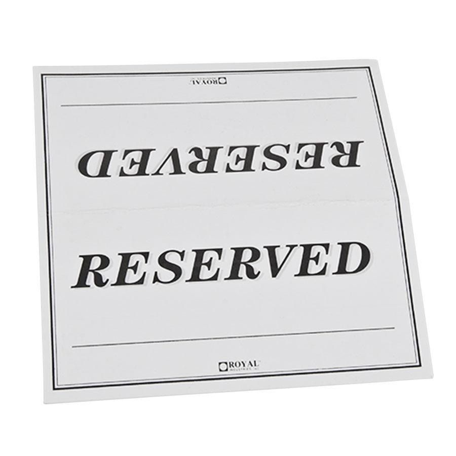 Table+Tent+Reserved+Sign+Template | Reserved Table Signs, Sign regarding Free Printable Reserved Table Signs