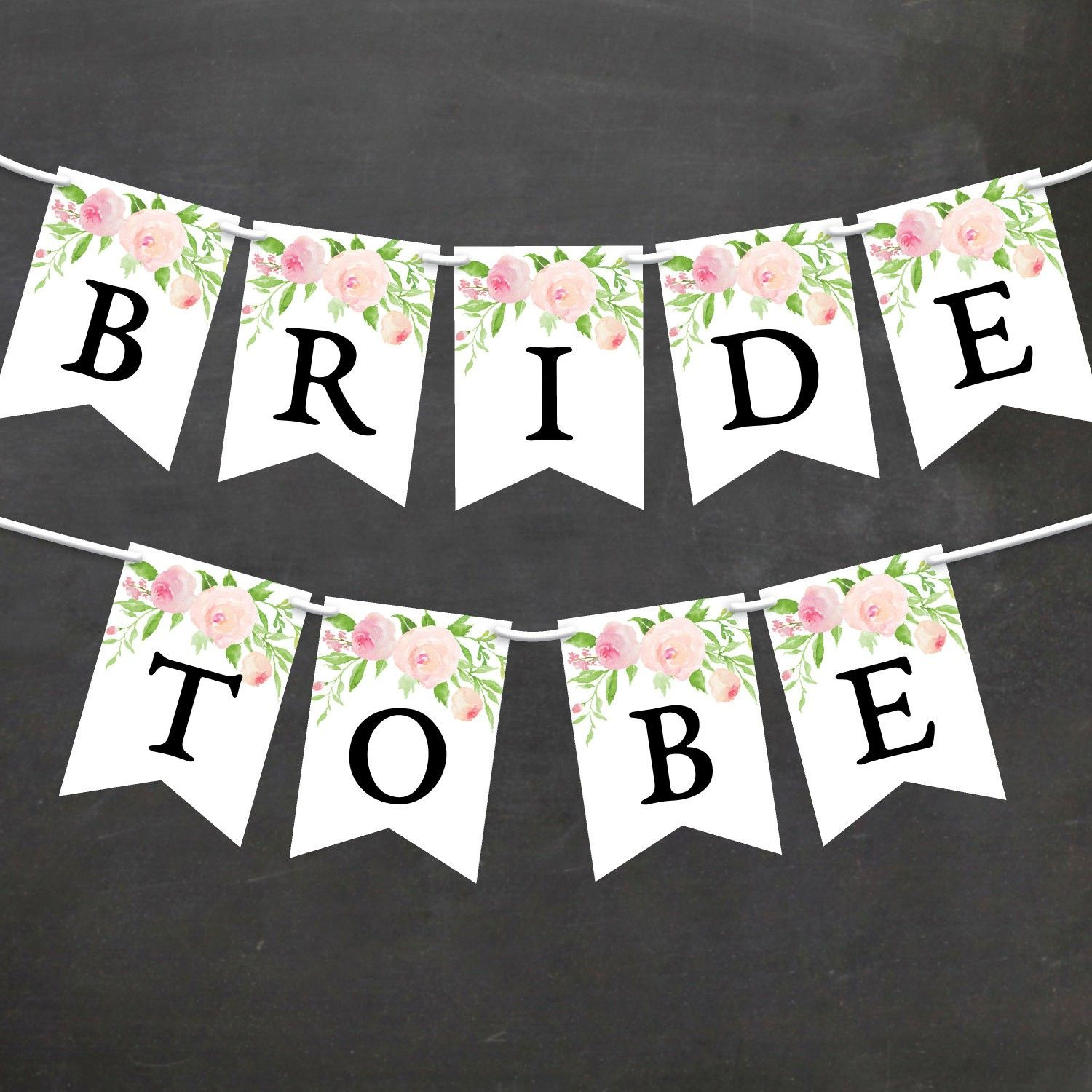 The Astonishing Ideas Collection For Bridal Shower Banner Template with Free Bridal Shower Printable Decorations