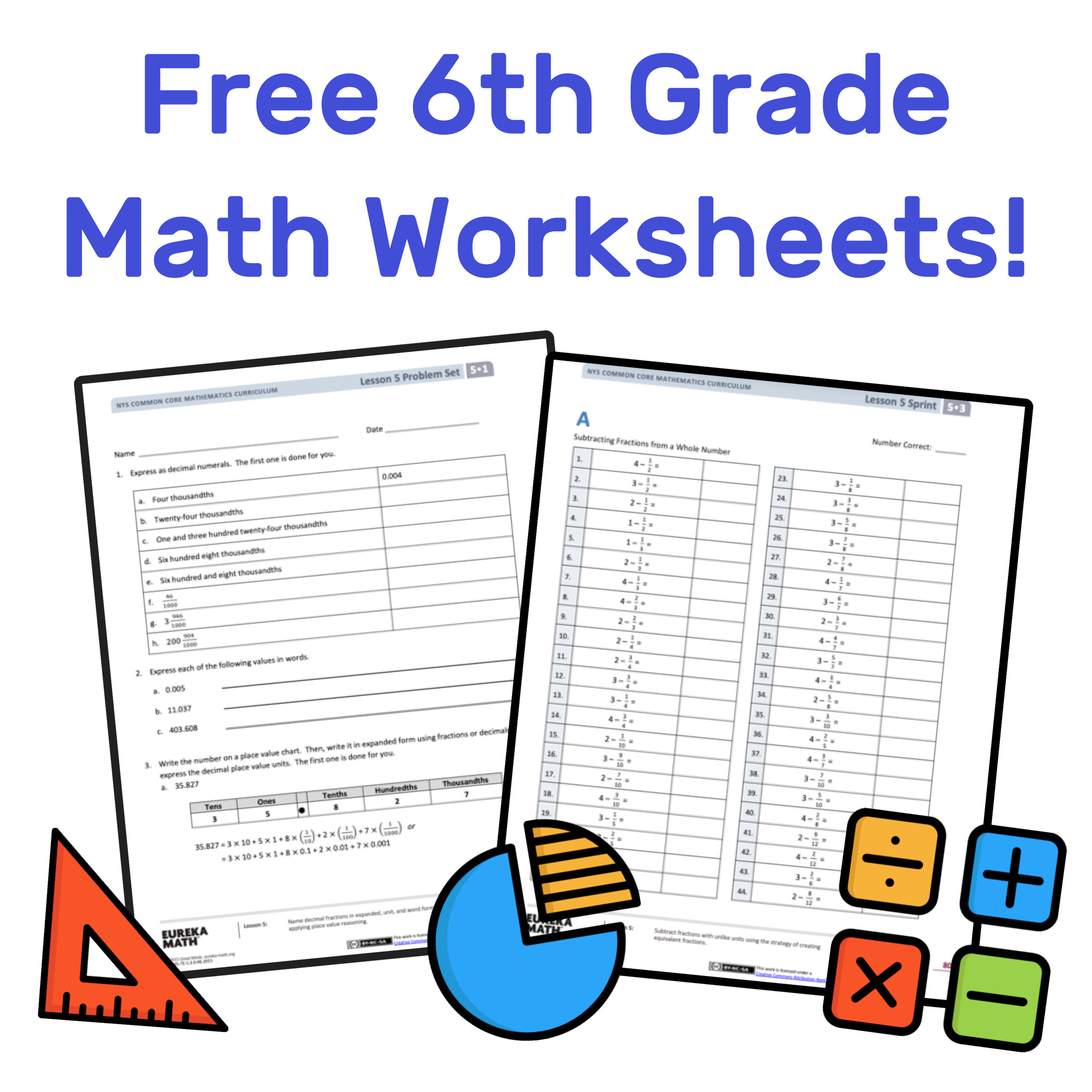 The Best Free 6Th Grade Math Resources: Complete List! — Mashup Math regarding Free Printable 6Th Grade Worksheets