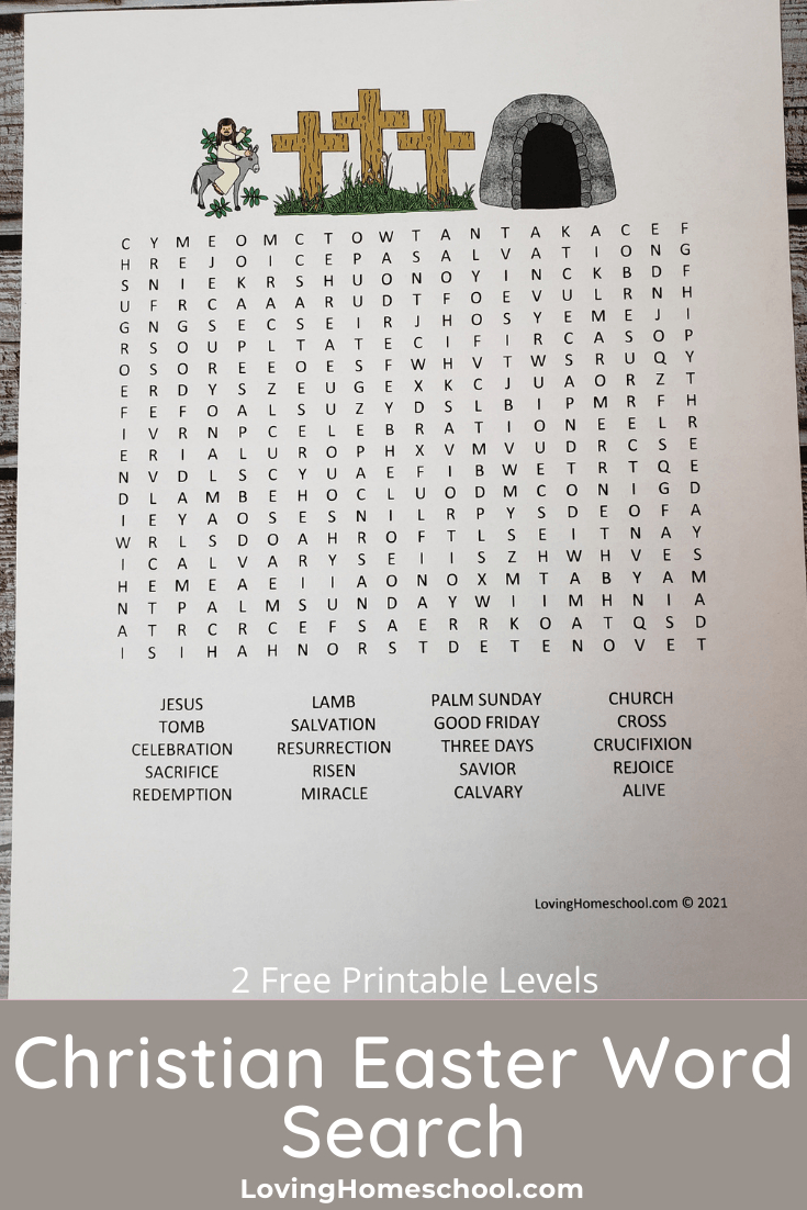These Free Printable Christian Easter Word Search Puzzles In 2 inside Free Printable Religious Easter Word Searches