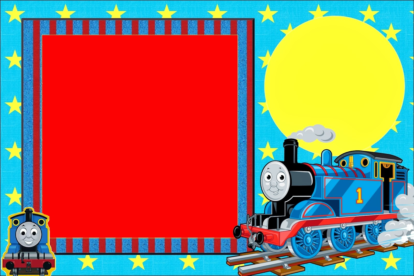 Thomas The Train: Free Printable Invitations. - Oh My Fiesta! In within Thomas Invitations Printable Free