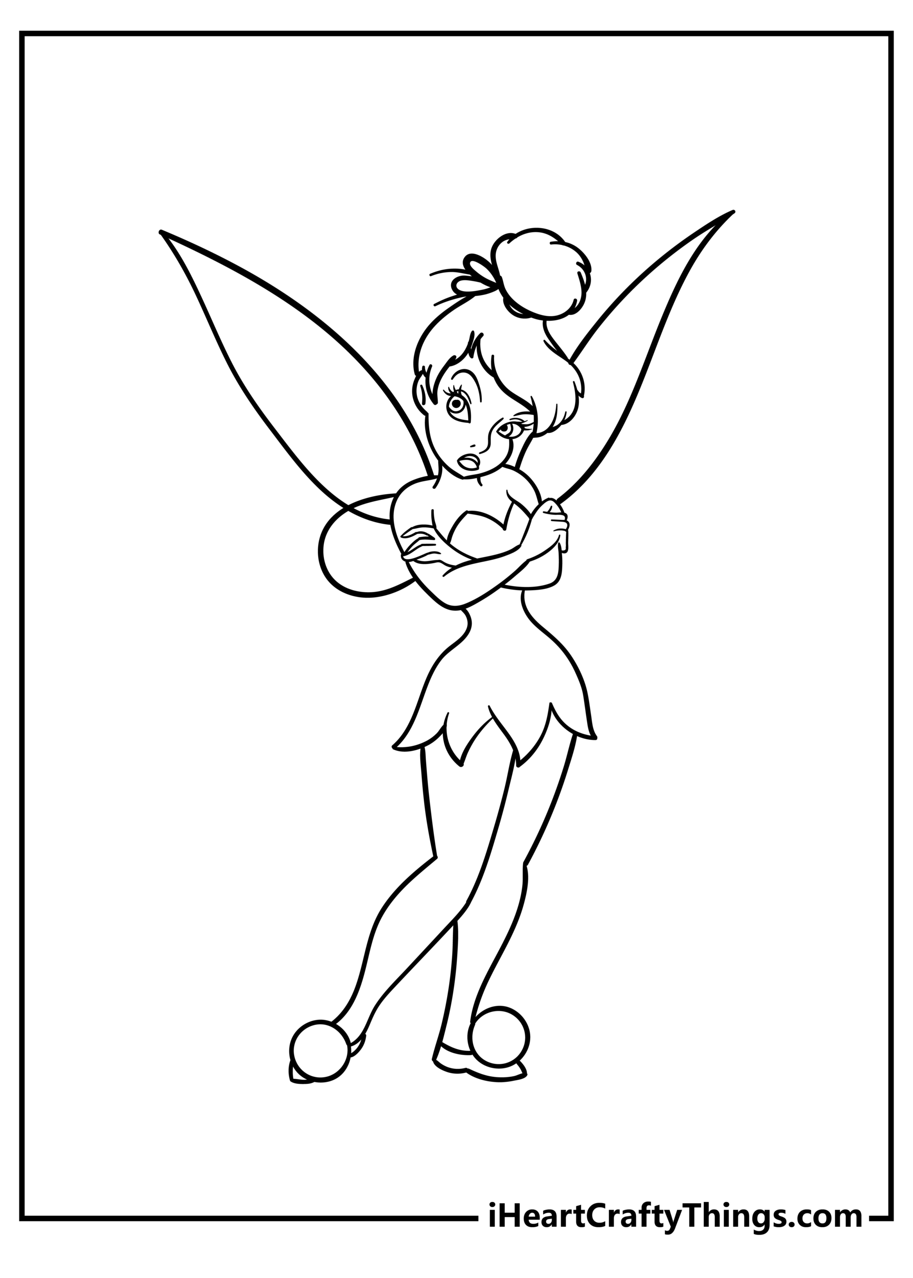 Tinkerbell Coloring Pages (100% Free Printables) within Tinkerbell Coloring Pages Printable Free