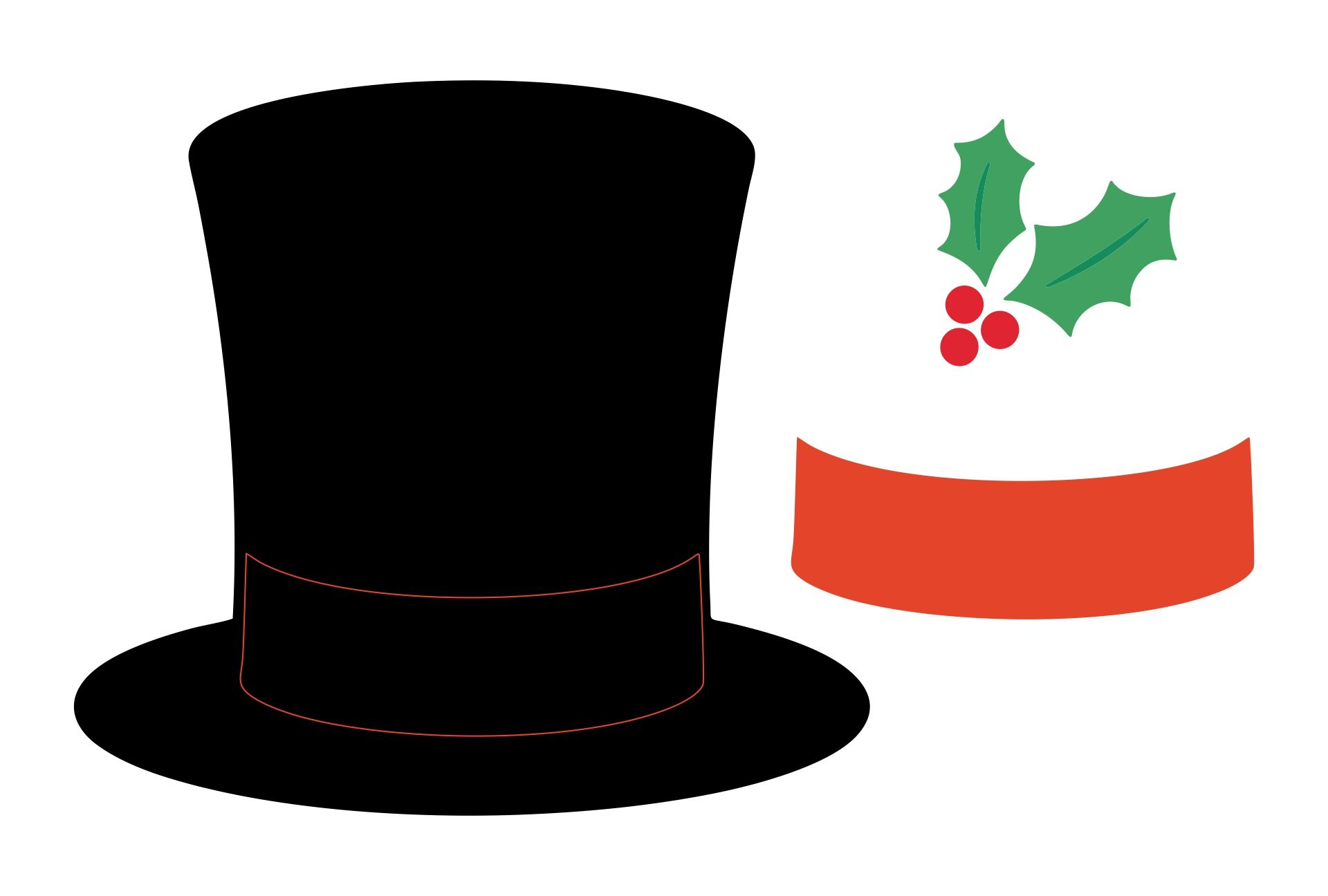 Top Hat Pattern - 10 Free Pdf Printables | Printablee | Diy with regard to Free Printable Snowman Hat Templates