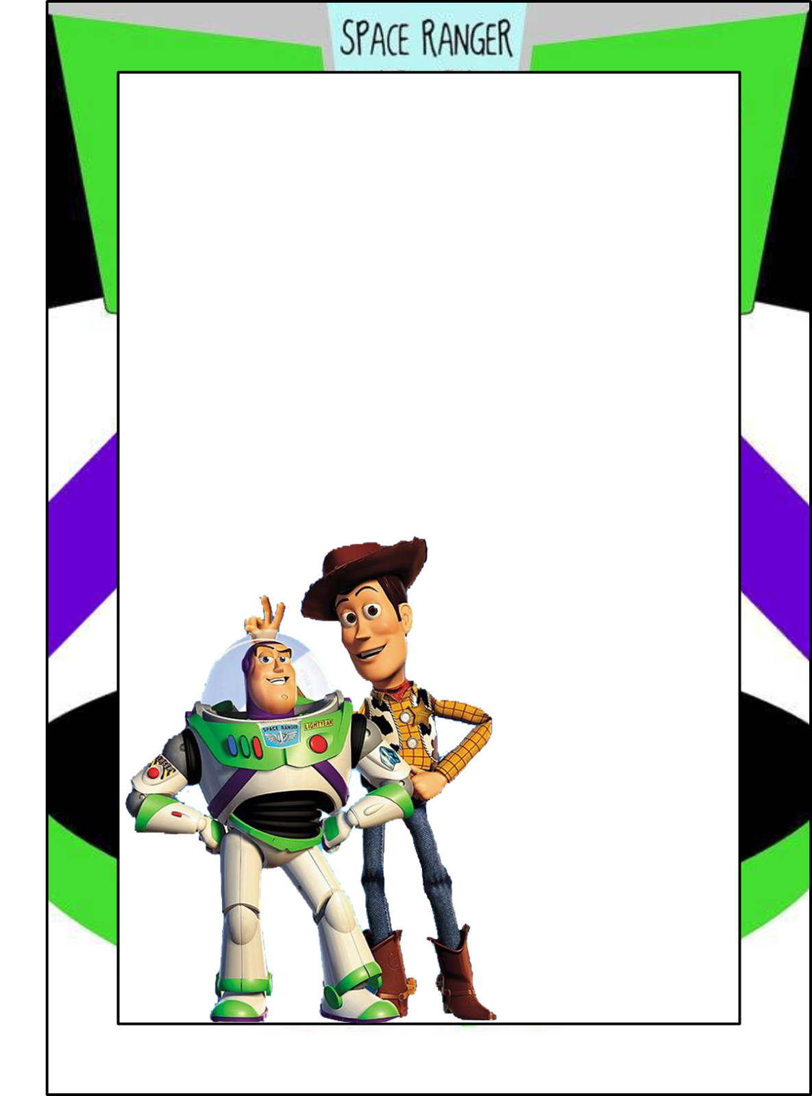 Toy Story: Free Printable Frames, Invitations Or Cards. | Toy within Toy Story Birthday Card Printable Free