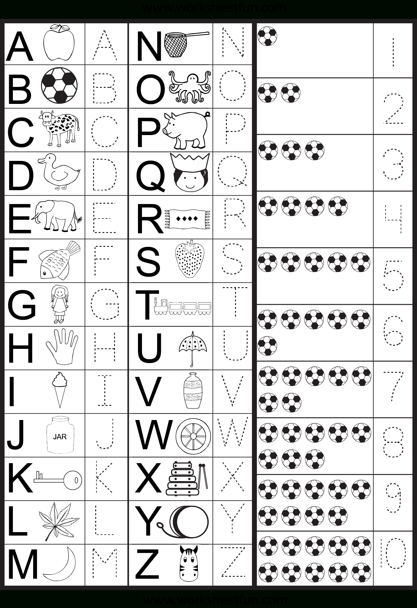 Tracing Letters And Numbers Printable Free - Printable Bliss For for Free Printable Tracing Letters And Numbers Worksheets