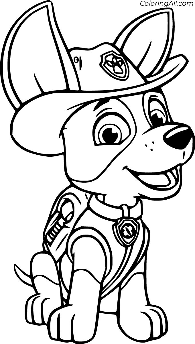 Tracker Paw Patrol Coloring Pages | Free Printable with regard to Free Printable Paw Patrol Coloring Pages