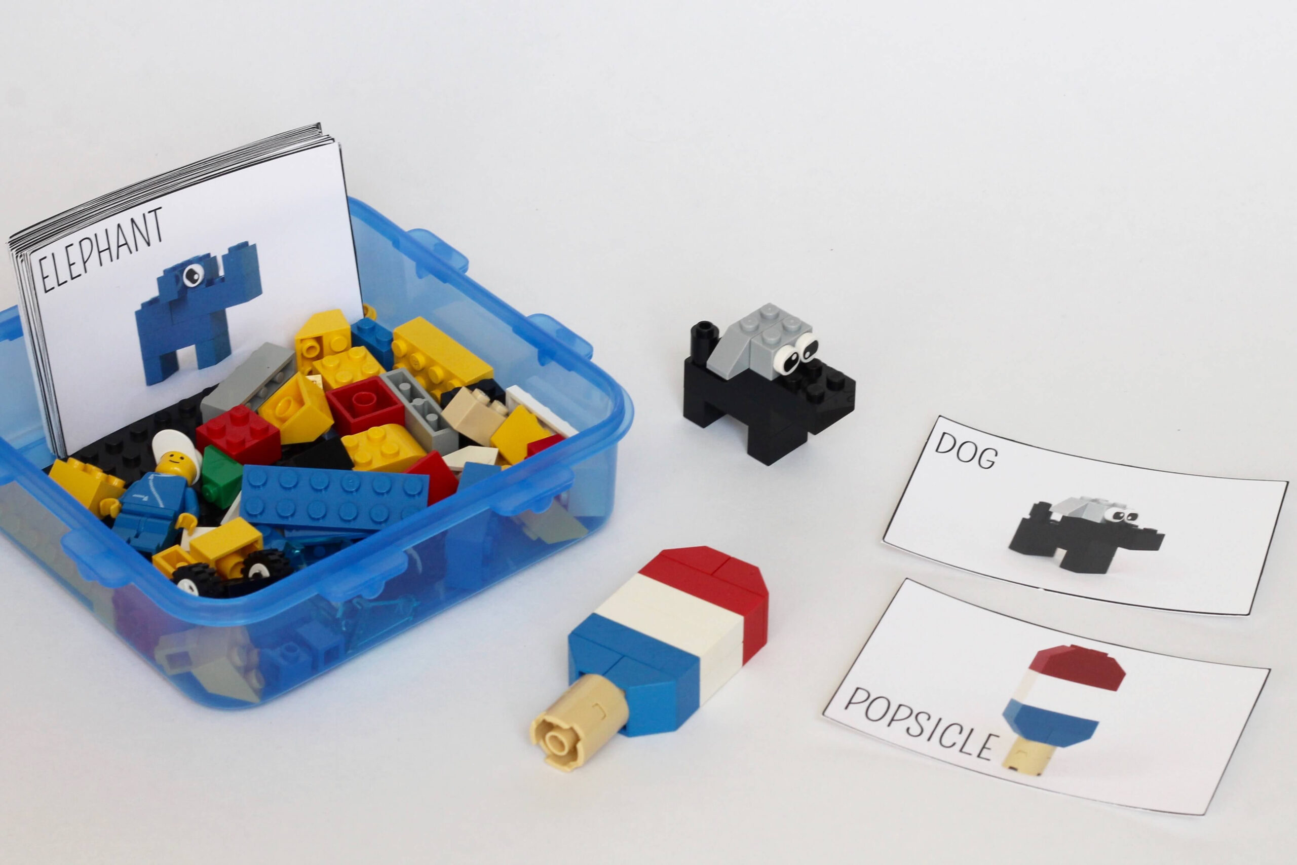 Travel Lego Kit (With 32 Free Printable Activity Cards!) | Chaos regarding Free Printable Lego Instructions