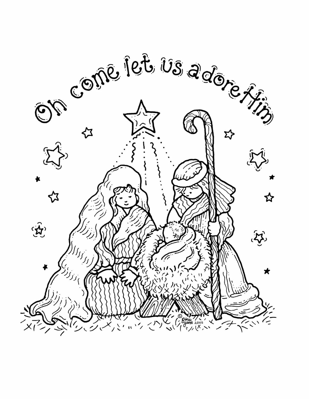 Use This Free Digital Clip Art Download Of Jesus Christ&amp;#039;S Humble regarding Free Printable Christmas Baby Jesus Coloring Pages