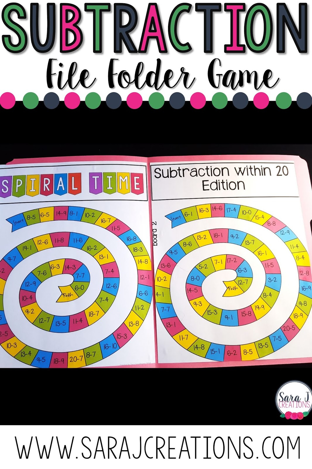 Using Printable File Folder Games For Learning Fun | Sara J Creations within Free Printable Math File Folder Games For Preschoolers