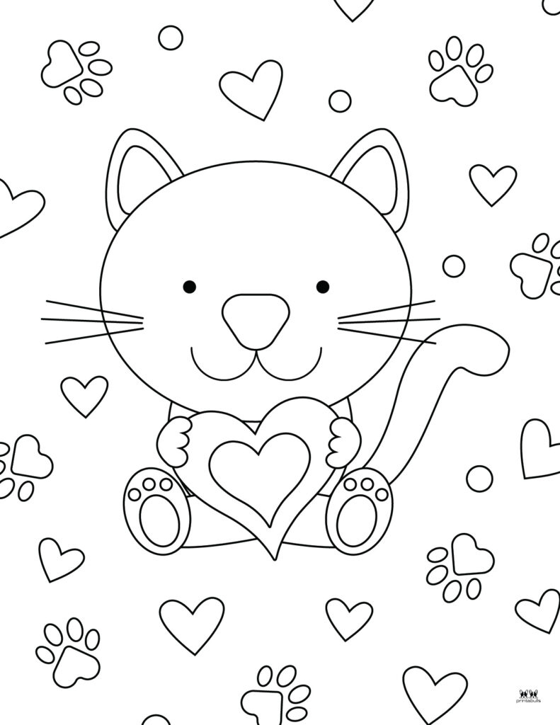 Valentine&amp;#039;S Day Coloring Pages - 100 Free Printables | Printabulls with regard to Free Printable Valentine Coloring Pages