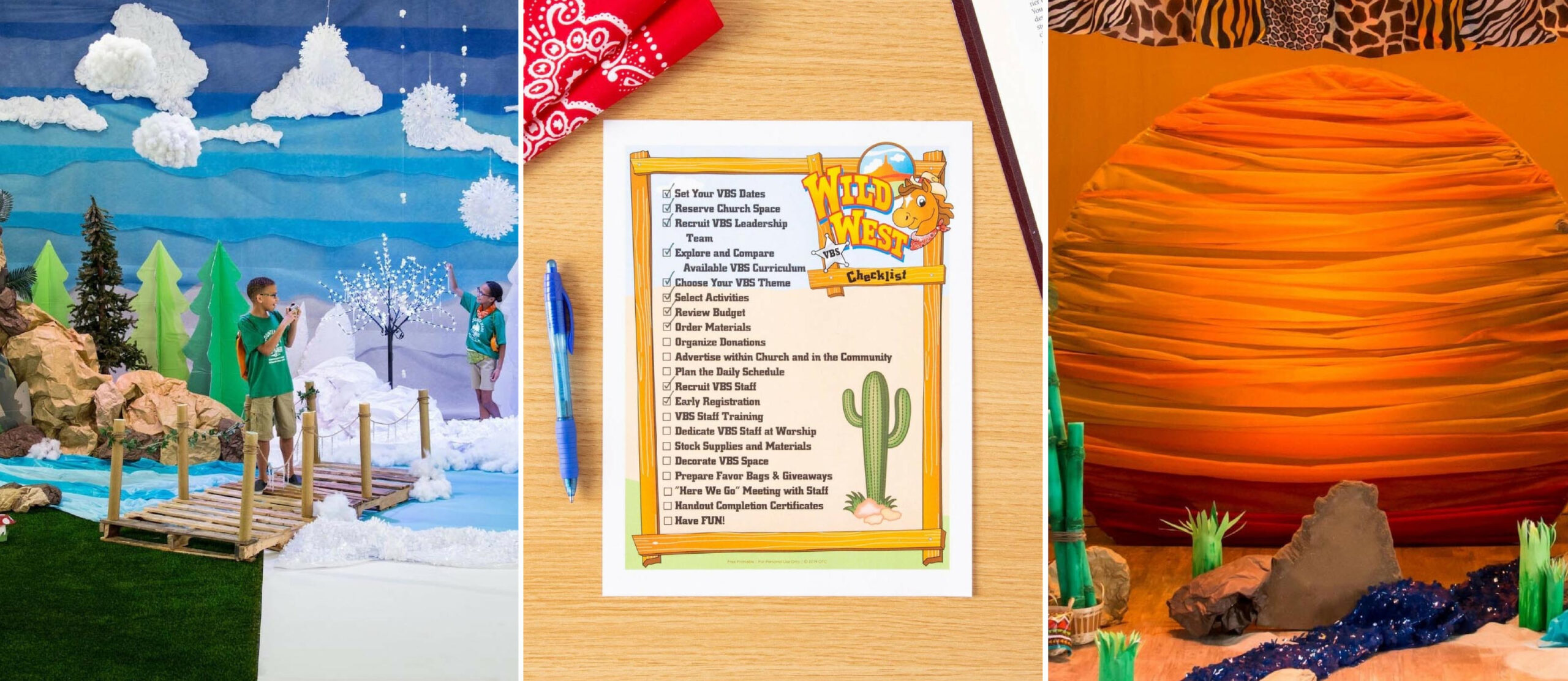 Vbs Planning Guide &amp;amp; Free Printable Checklists | Fun365 regarding Free Printable Vacation Bible School Materials