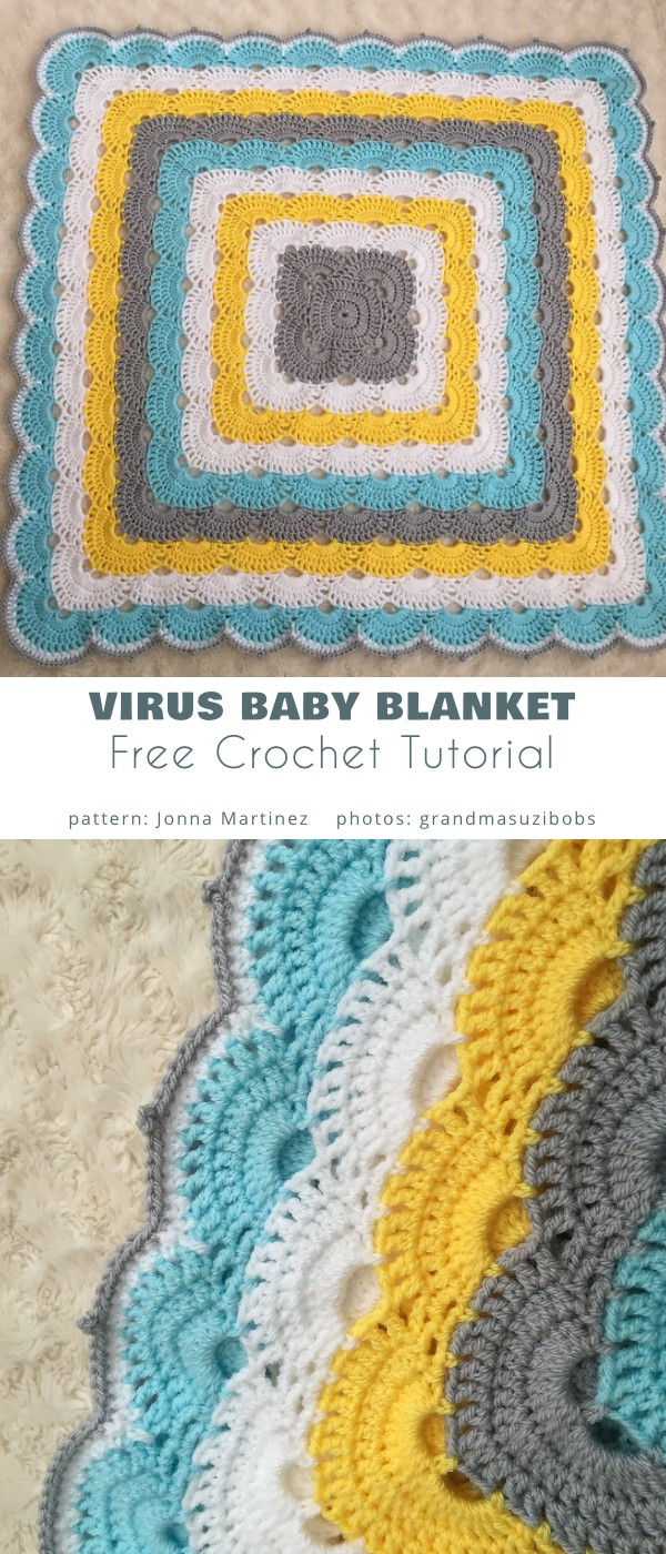 Virus Blanket Crochet Pattern And Free Video Tutorial - Your Crochet with Virus Blanket Pattern Free Printable