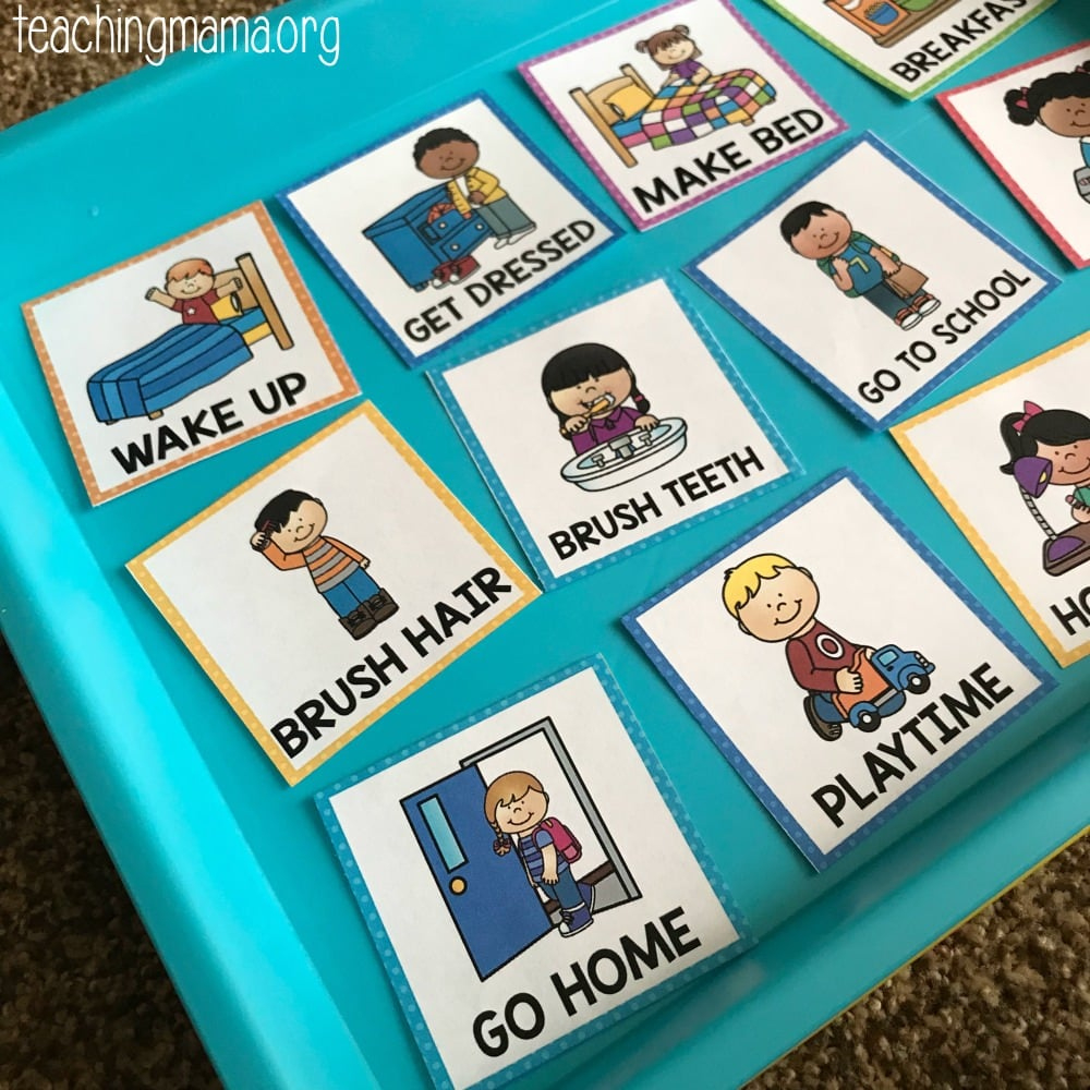 Visual Routine Cards For Before And After School regarding Routine Cards Printable Free