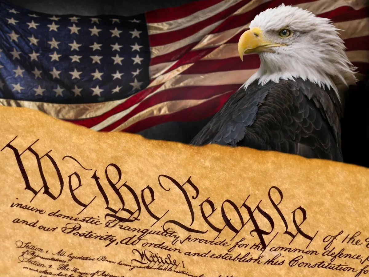 We The People Unites States Constitution American Flag Bald Eagle Photo Poster inside Free Printable American Eagle Coupons