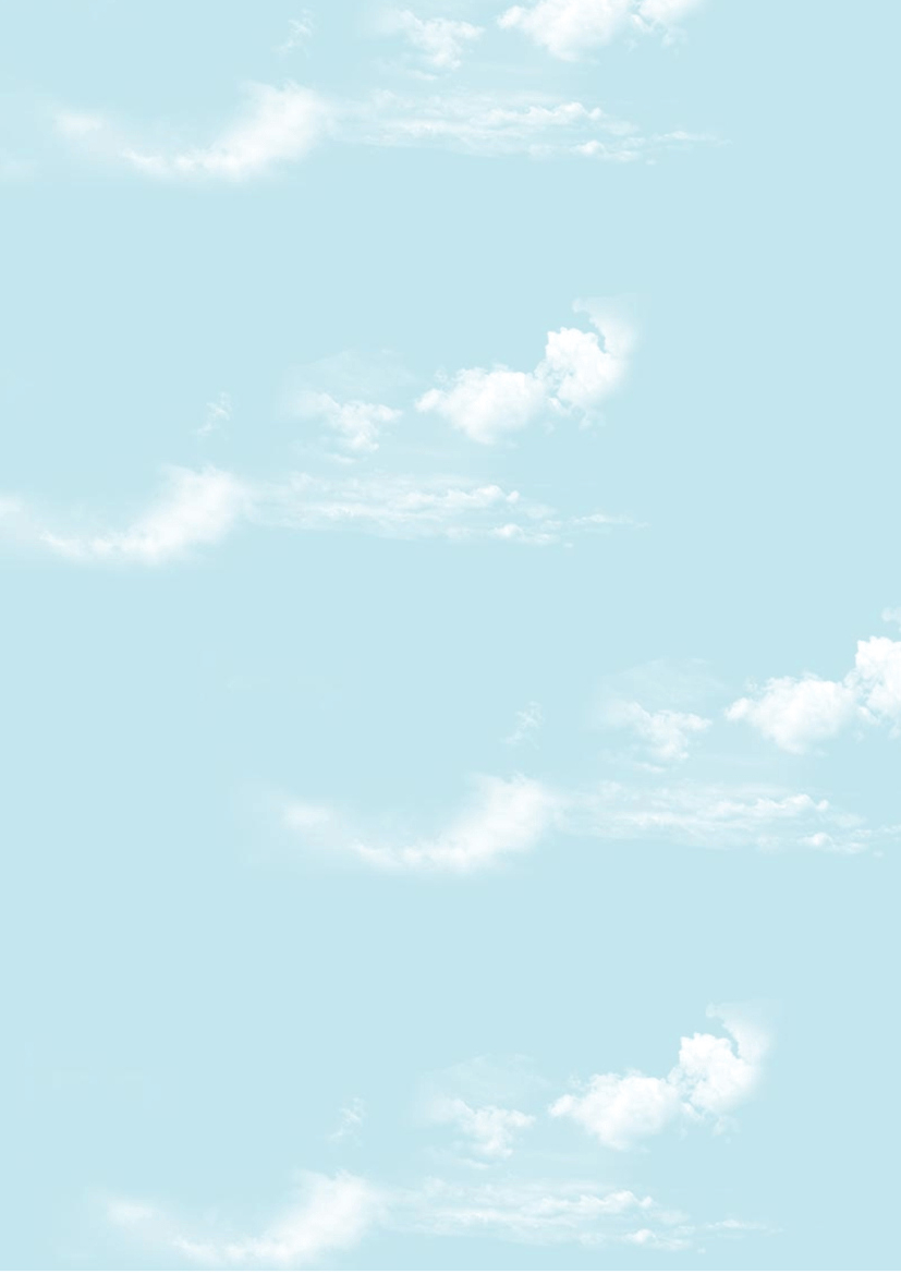 Word Of Blue Sky And White Cloud Stationery.doc | Wps Free Templates within Free Printable Cloud Stationery